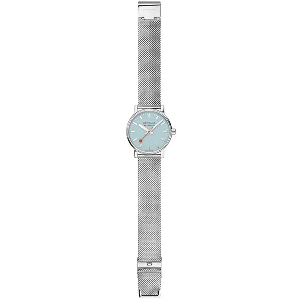 Mondaine Evo2 35mm Blue Ladies Watch