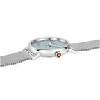 Mondaine Evo2 35mm Blue Ladies Watch