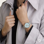 Mondaine Evo2 35mm Blue Ladies Watch