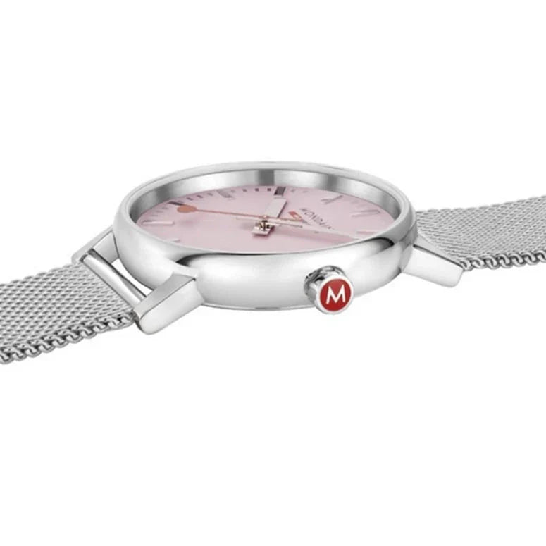 Mondaine Evo2 Ladies Pink Watch