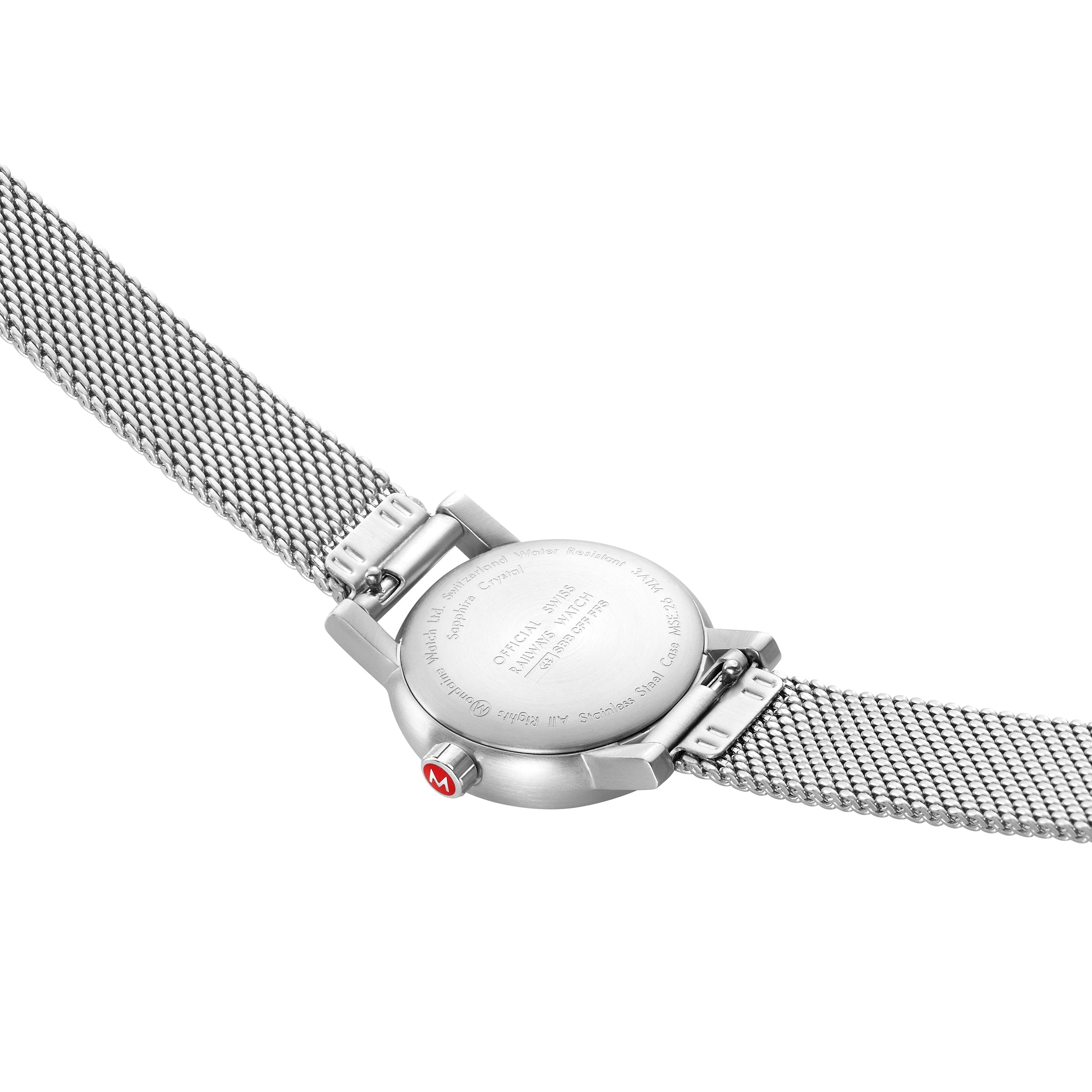 Mondaine Evo2 26mm White Ladies Watch