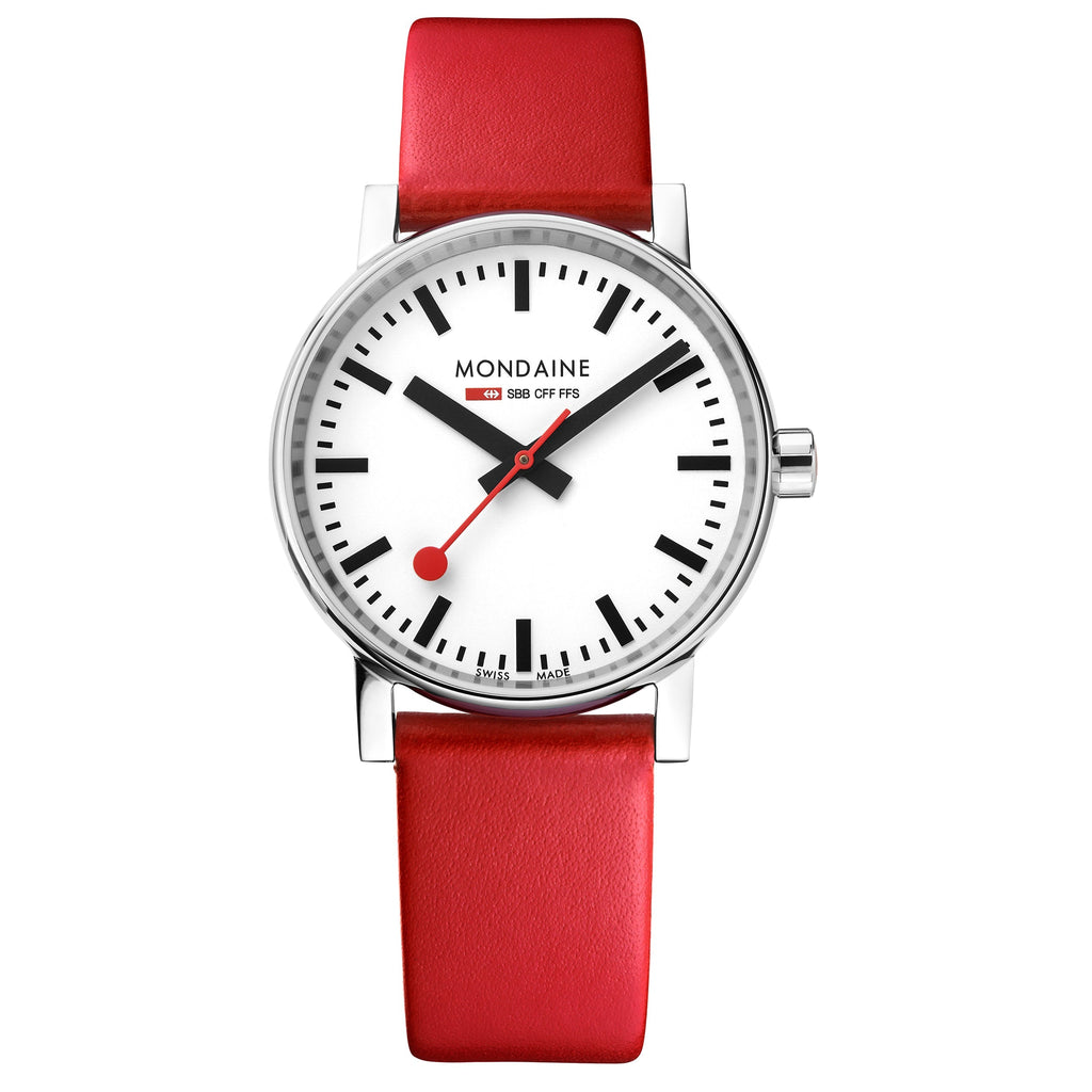 Mondaine Evo2 Unisex White Watch