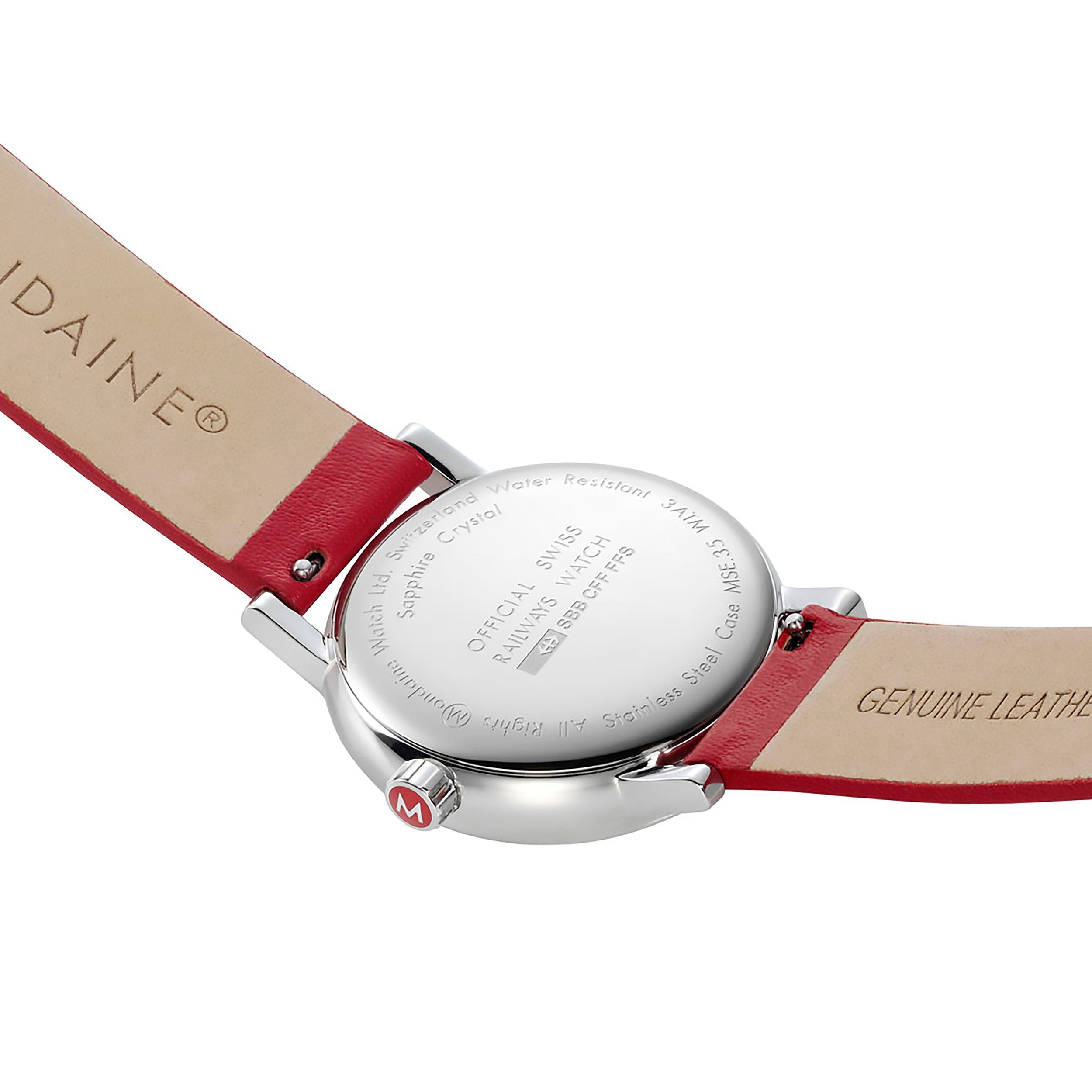 Mondaine Evo2 Unisex White Watch