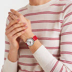 Mondaine Evo2 Unisex White Watch