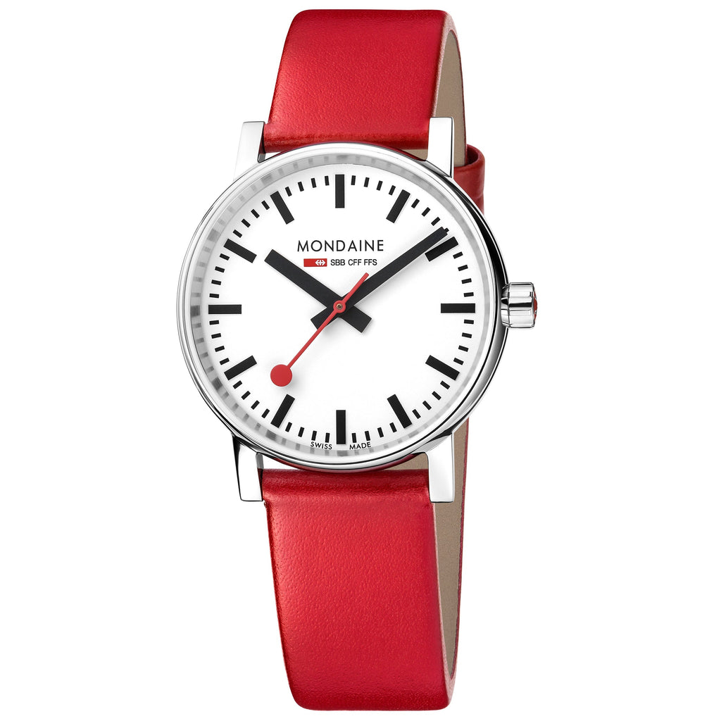 Mondaine Evo2 Unisex White Watch