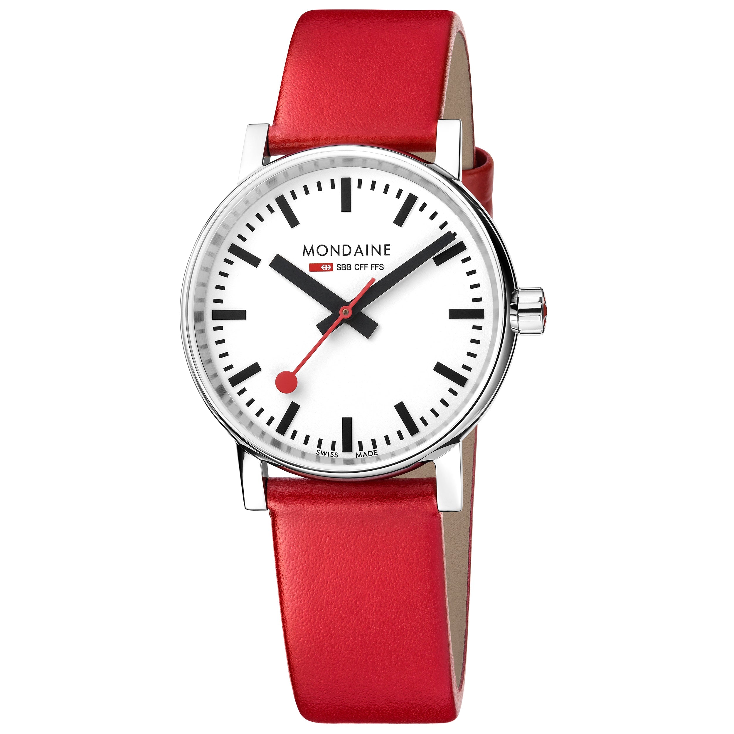 Mondaine Evo2 Unisex White Watch