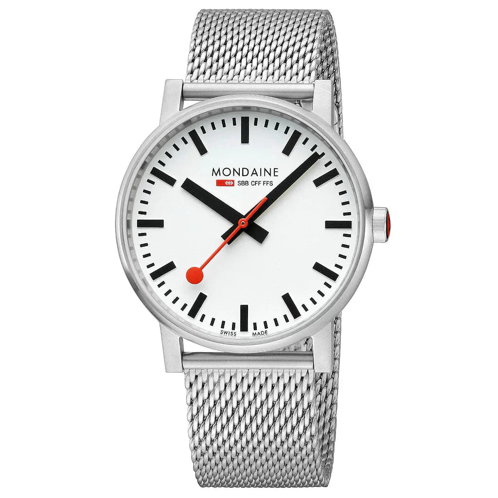 Mondaine Evo2 Men's White Watch
