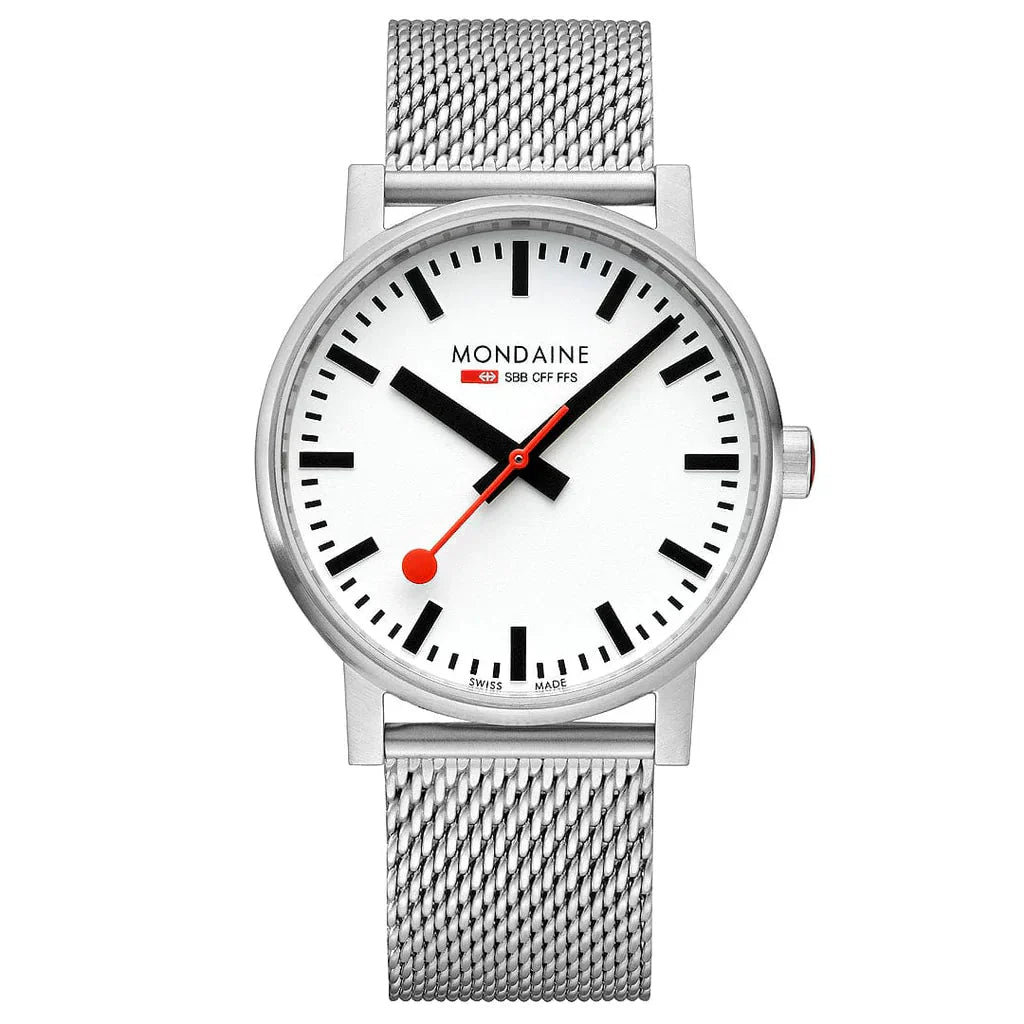 Mondaine Evo2 Men's White Watch