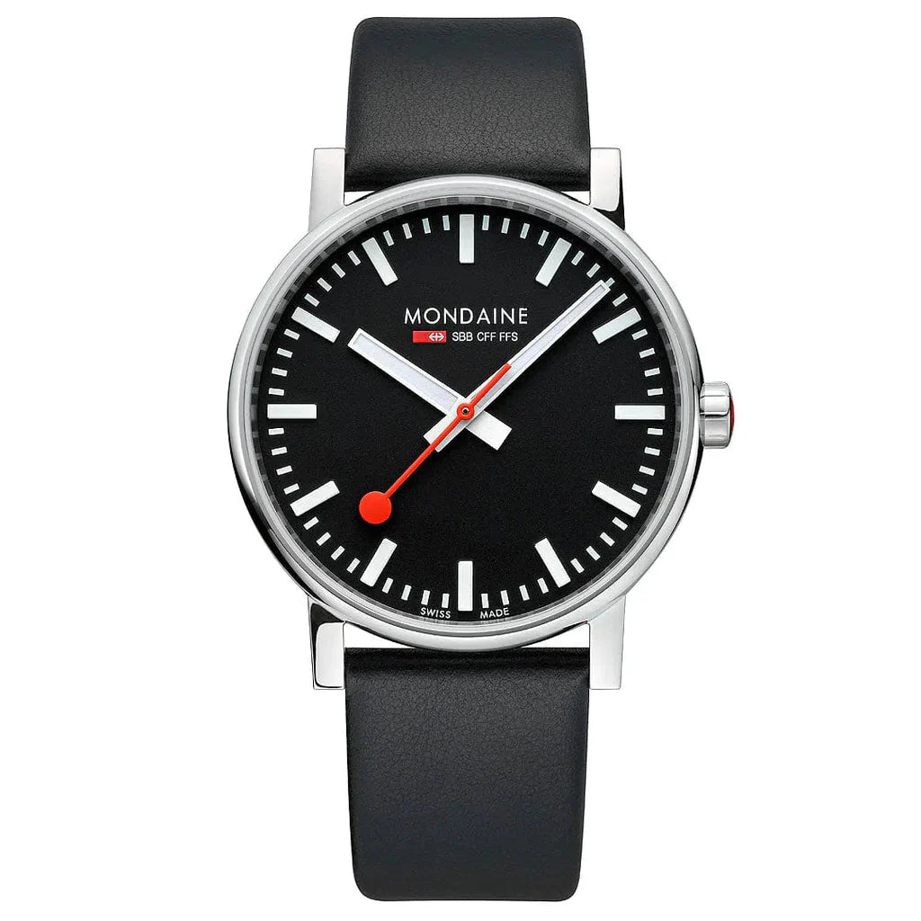 Mondaine Evo2 Men's Black Watch