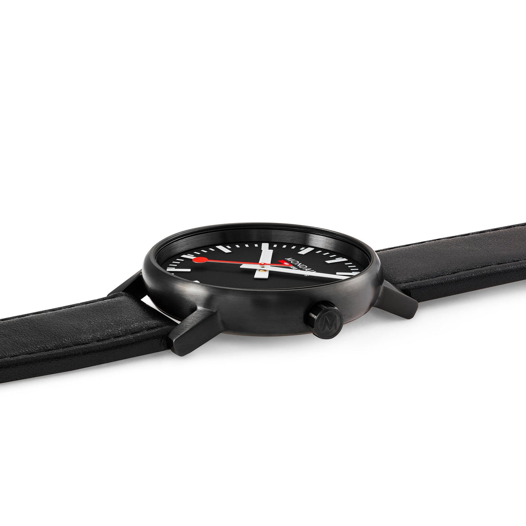 Mondaine Evo2 Unisex Black Watch
