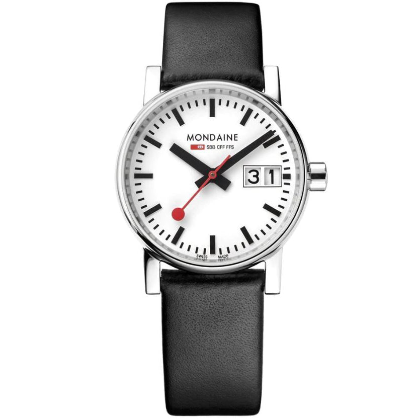 Mondaine Evo2 Unisex White Watch
