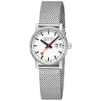 Mondaine Evo2 Unisex White Watch