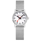 Mondaine Evo2 Unisex White Watch