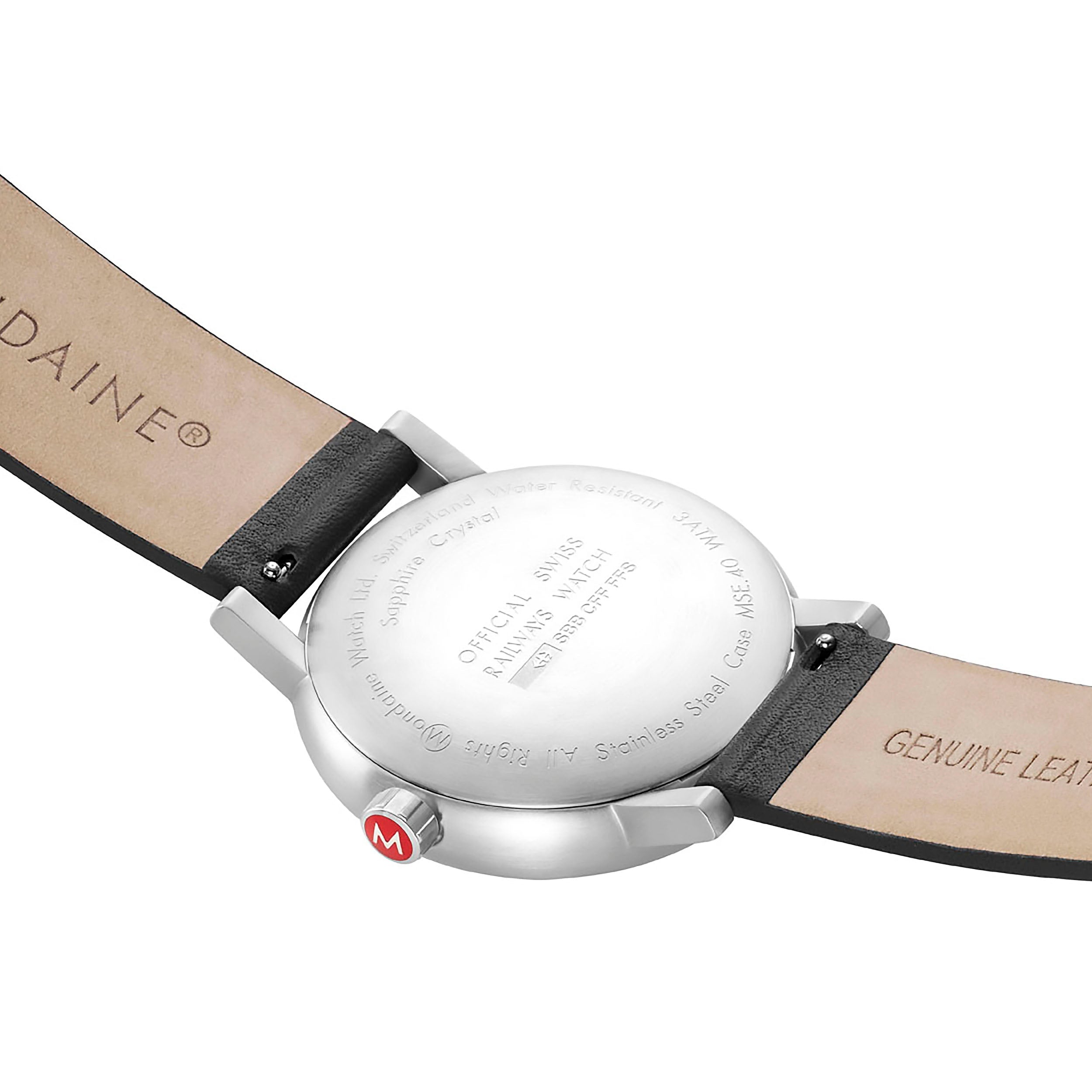 Mondaine Evo2 30mm White Unisex Watch