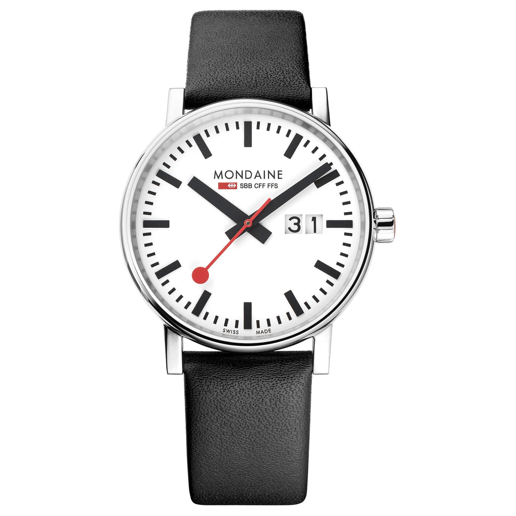 Mondaine Evo2 30mm White Unisex Watch