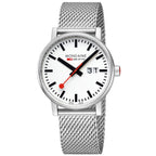 Mondaine Evo2 Unisex White Watch