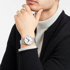 Mondaine Evo2 Unisex White Watch