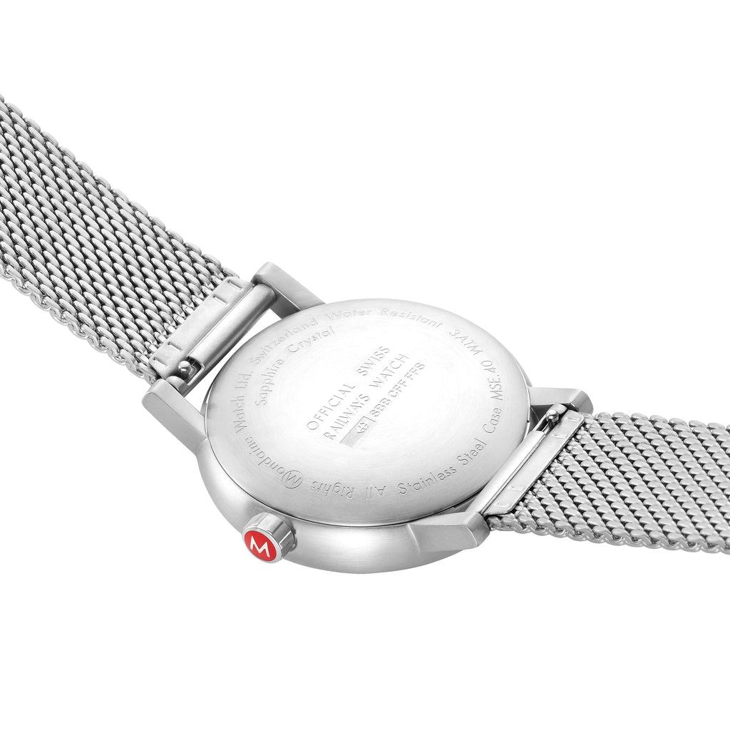 Mondaine Evo2 Unisex White Watch