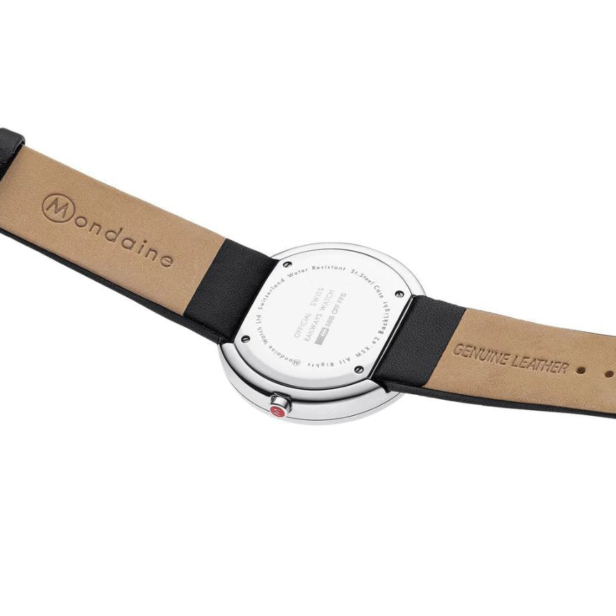 Mondaine Giant Unisex White Watch