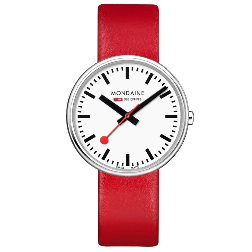 Mondaine Mini Giant Unisex White Watch