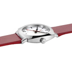 Mondaine Petite Cushion Square Ladies Black Watch