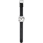 Mondaine Petite Cushion Square Ladies White Watch