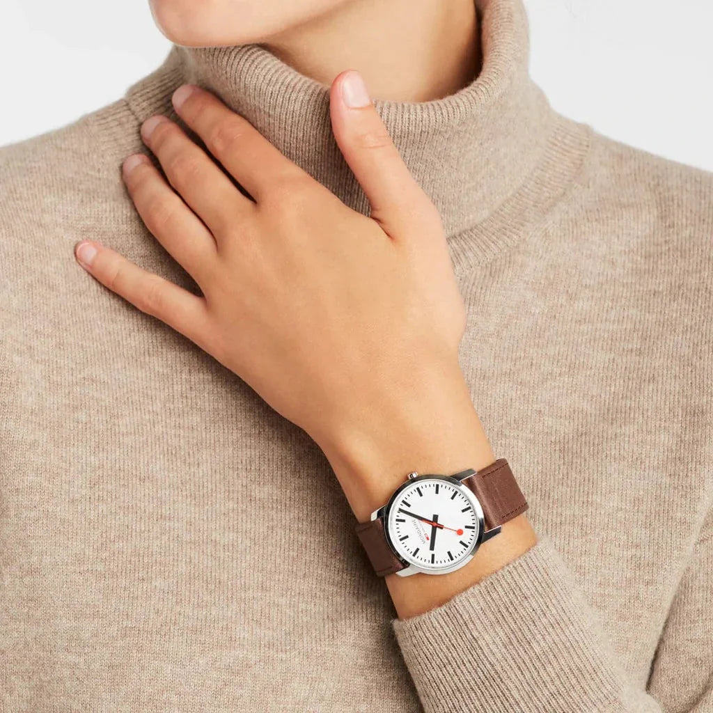 Mondaine Simply Elegant Ladies Brown Watch