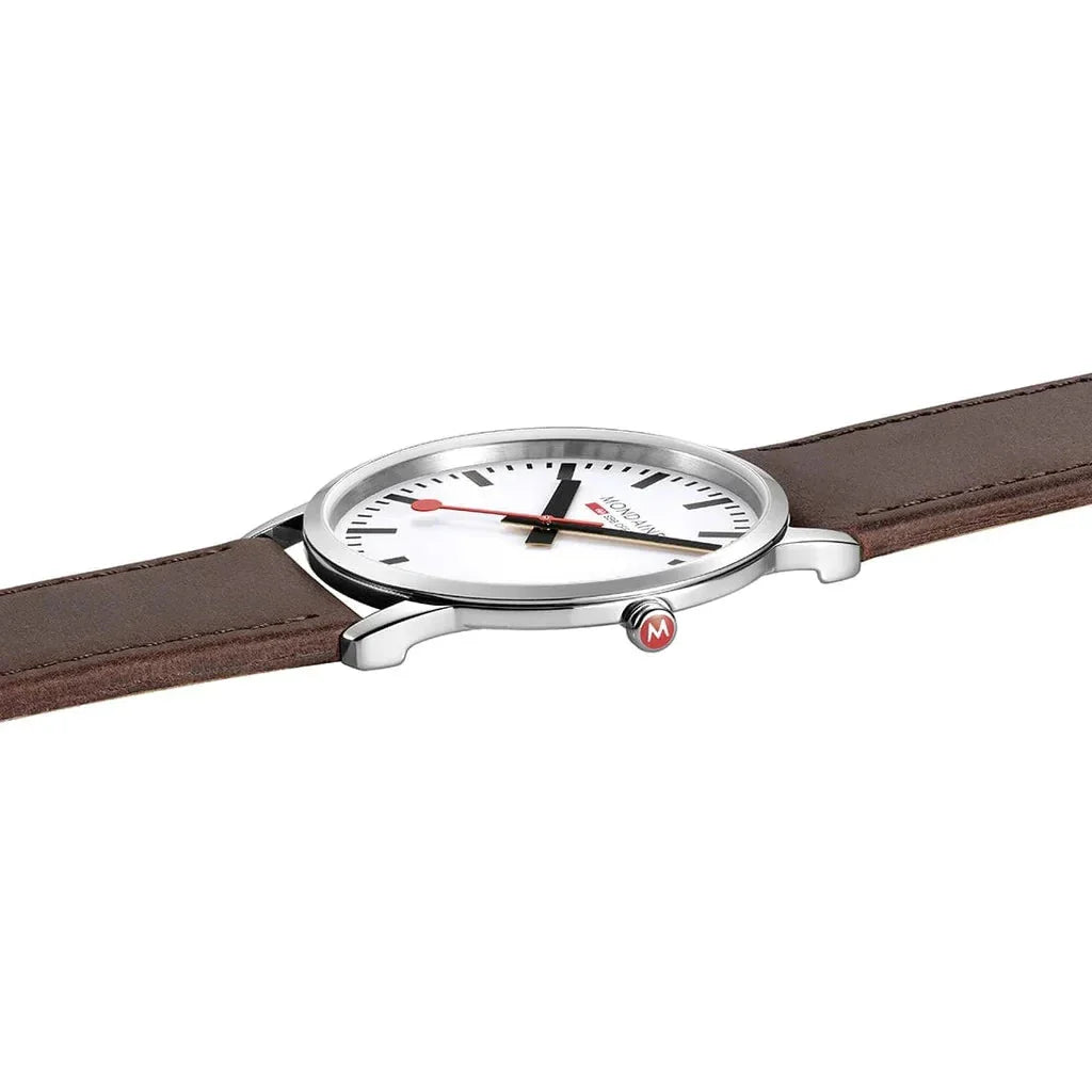Mondaine Simply Elegant Men's Brown Watch