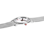 Mondaine Simply Elegant Unisex White Watch