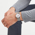 Mondaine Simply Elegant Unisex White Watch