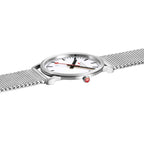 Mondaine Simply Elegant Unisex White Watch