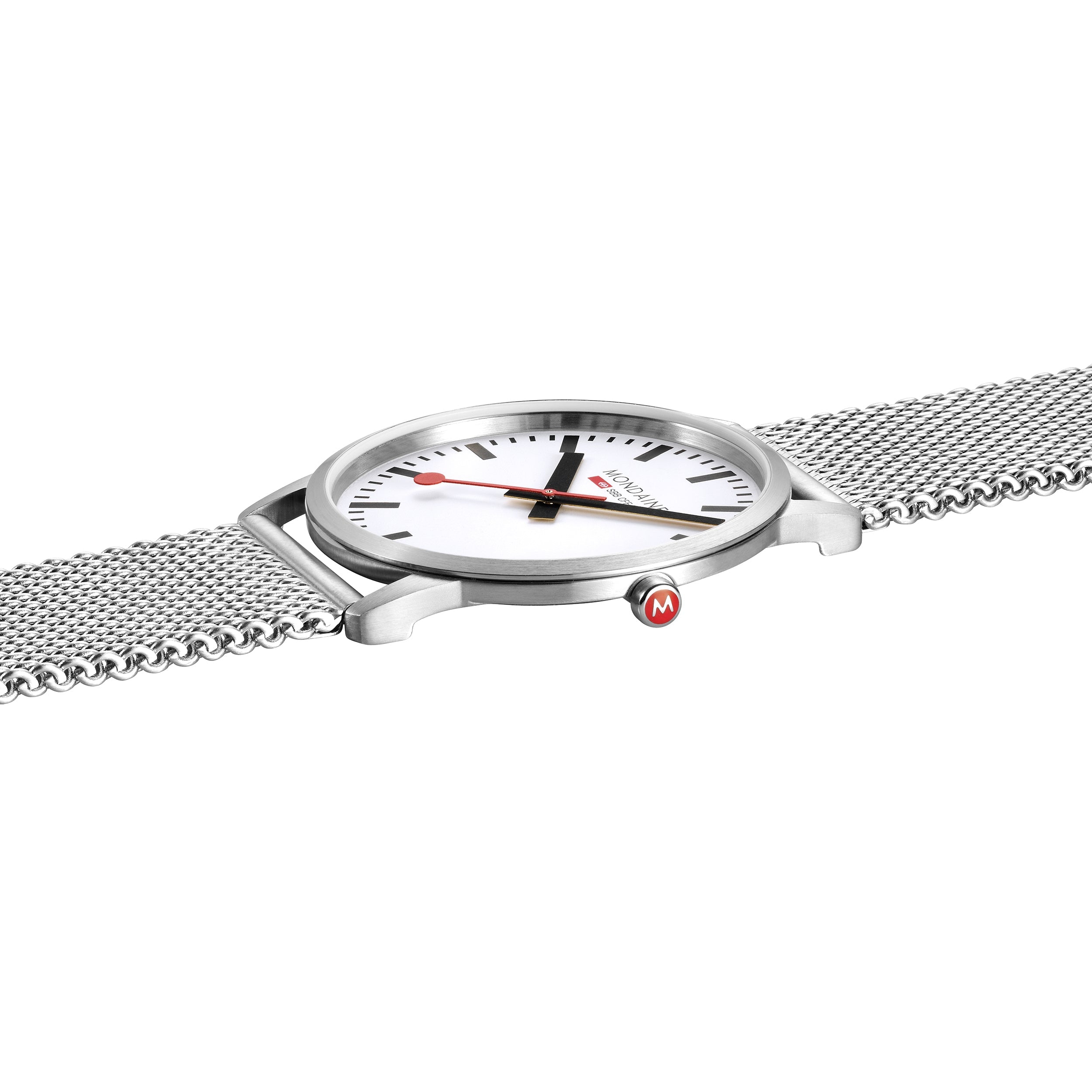 Mondaine Simply Elegant Unisex White Watch