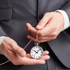 Mondaine Unisex White Pocket Watch