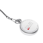 Mondaine Unisex White Pocket Watch