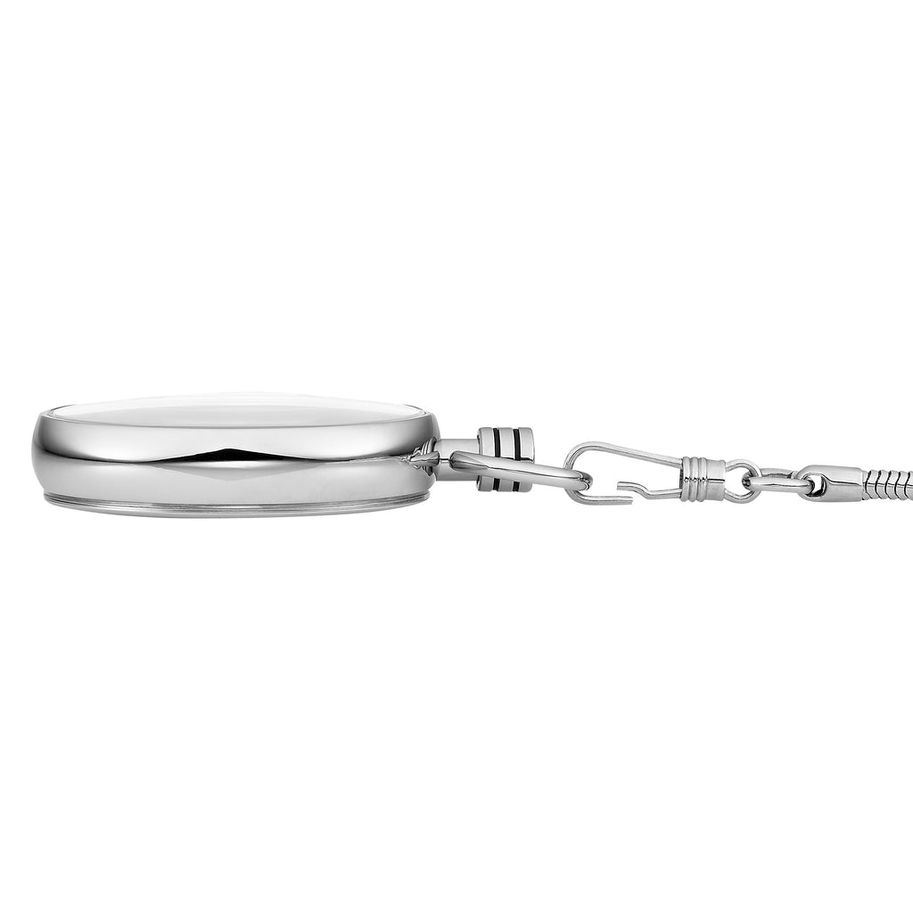 Mondaine Unisex White Pocket Watch