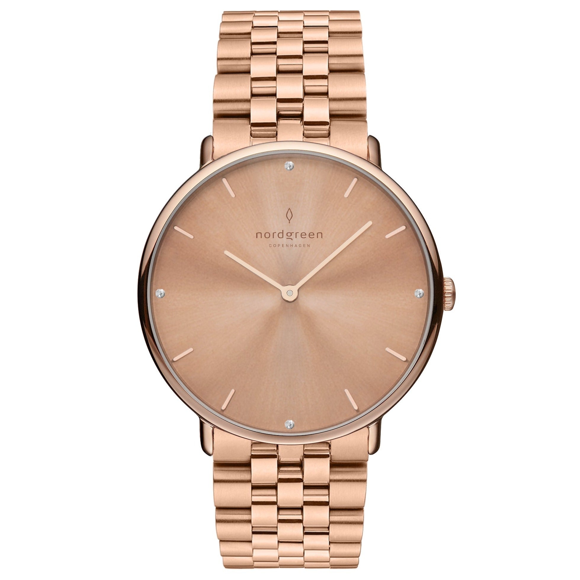 Nordgreen Native 32mm Rose Gold Ladies' Watch