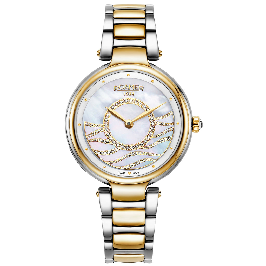 Roamer Lady Mermaid Steel Two-Tone Gold Watch