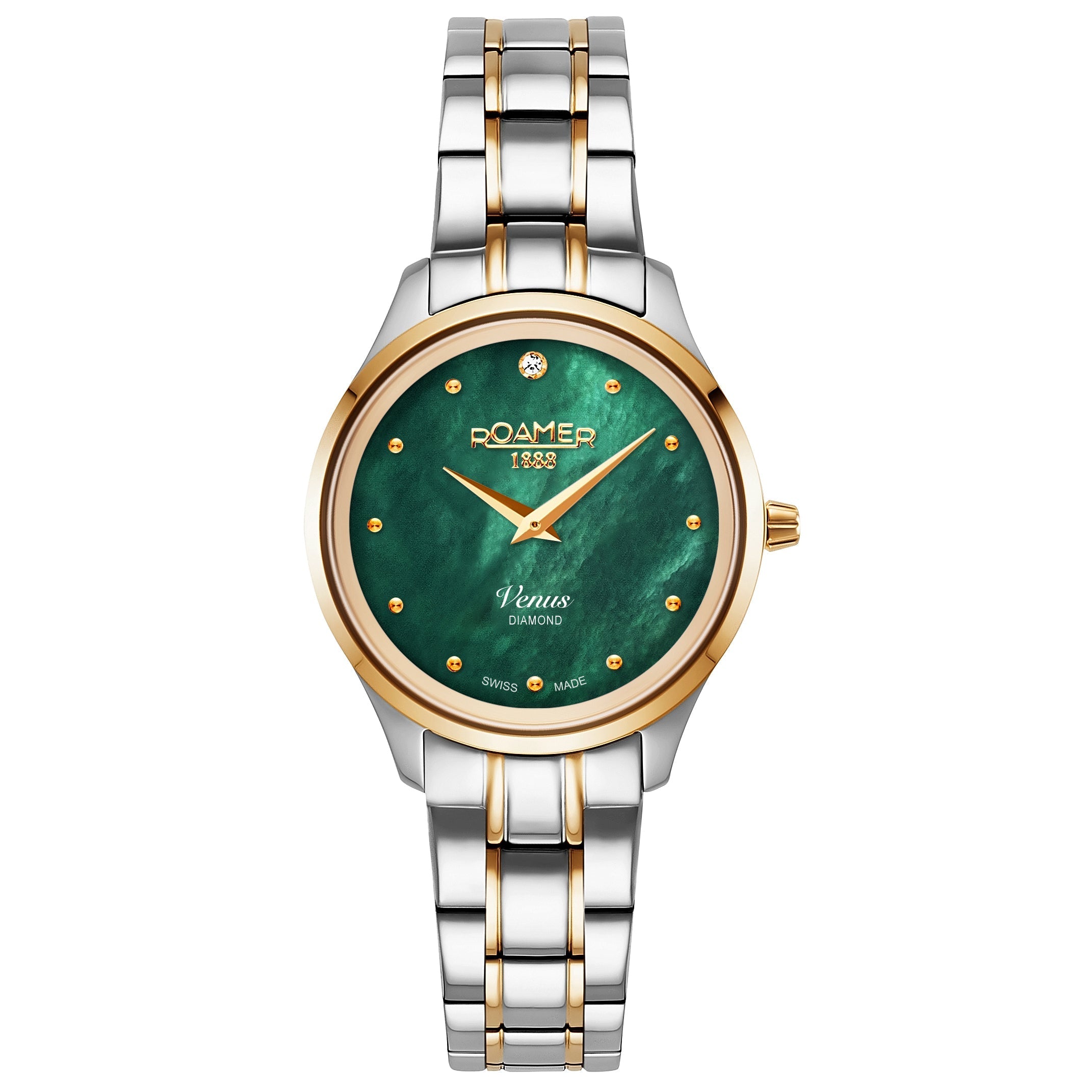 Roamer Venus Green MOP Ladies Watch