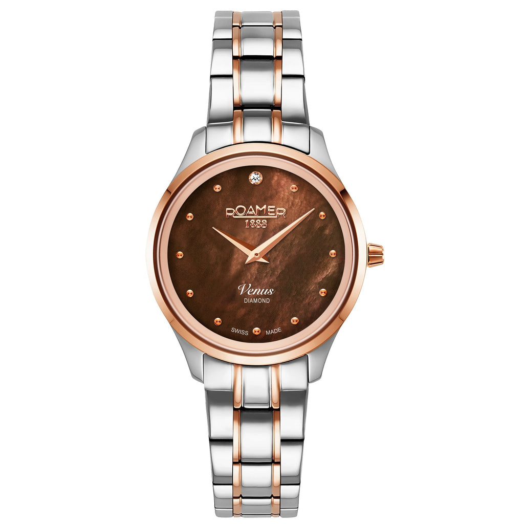 Roamer Venus Brown MOP Ladies Watch