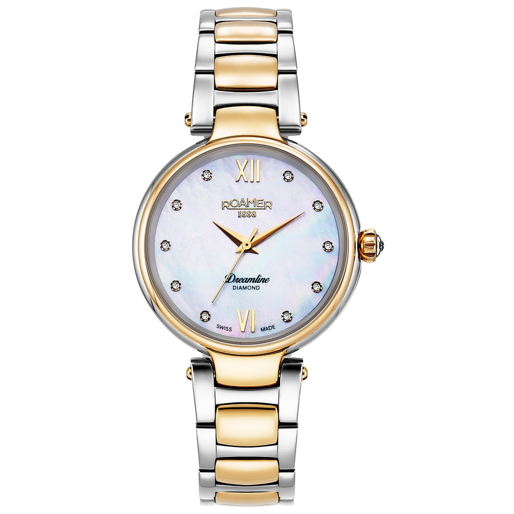 Roamer Dreamline Ladies Two-Tone Rose Gold Watch