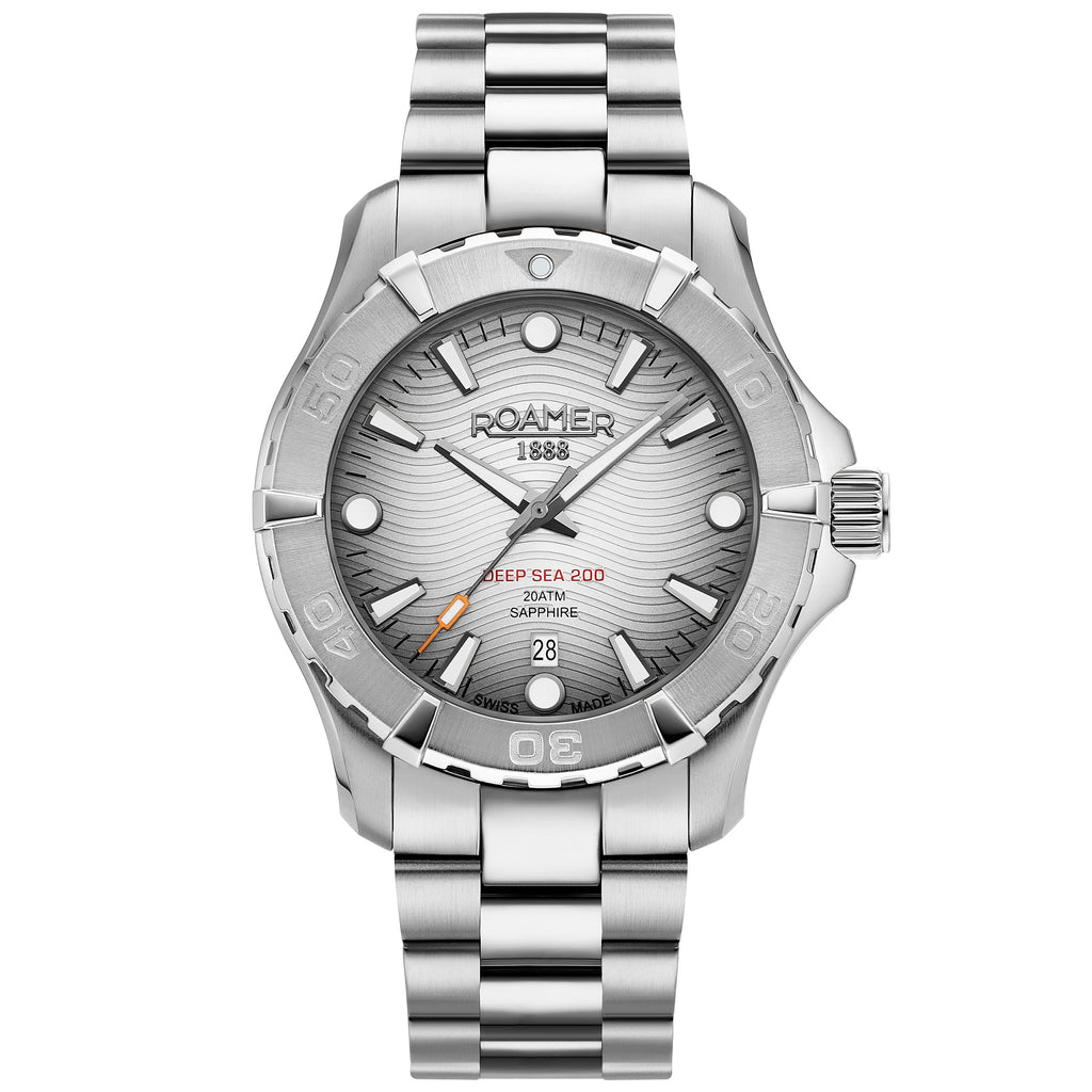 Roamer Deep Sea 200 Men's Silver Watch