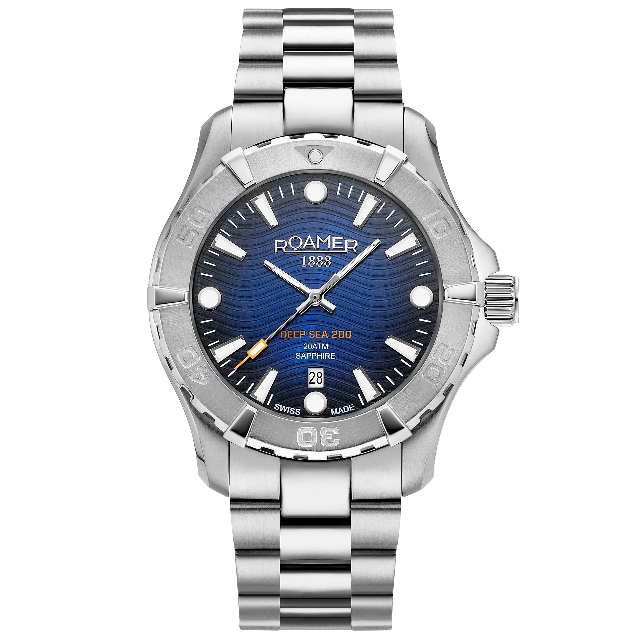 Roamer Deep Sea 200 Men's Blue Watch