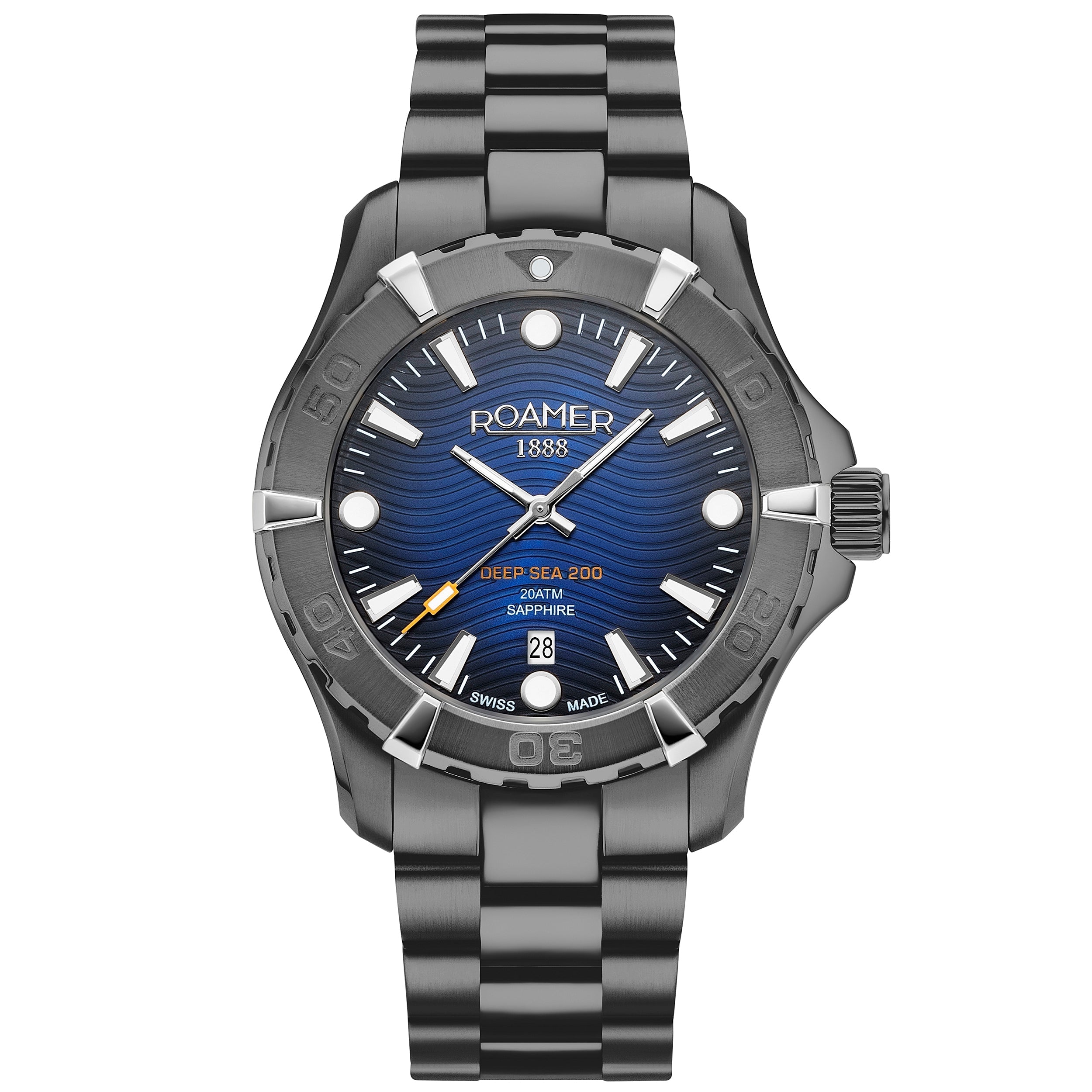 Roamer Deep Sea 200 Men's Blue Watch