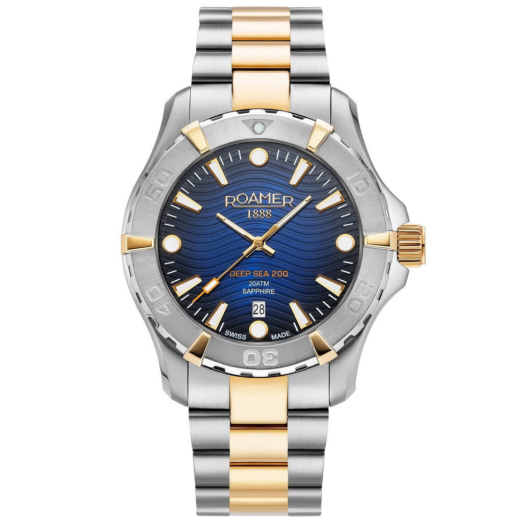 Roamer Deep Sea 200 Men's Two-Tone Watch