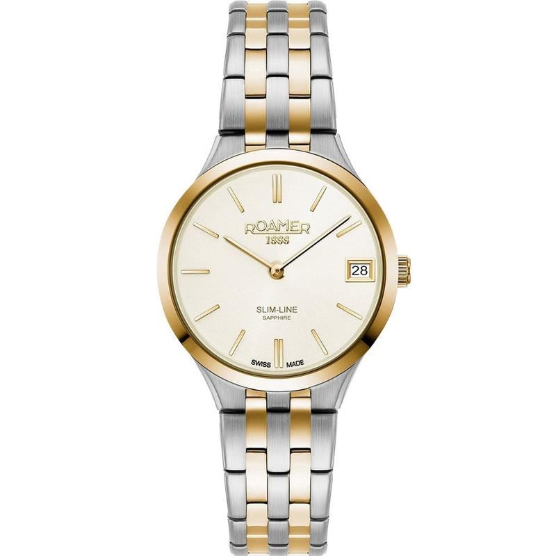Roamer Ladies Two Tone Slim-Line Classic Watch