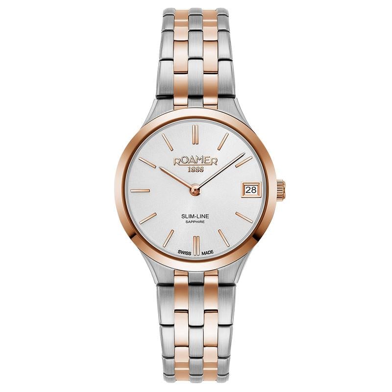 Roamer Ladies Two Tone Slim-Line Classic Watch