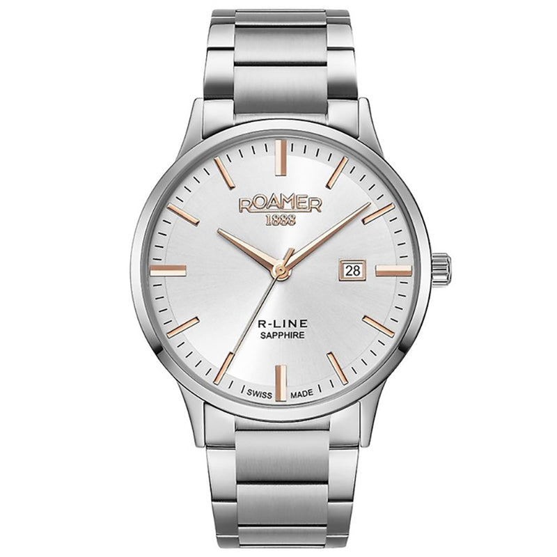 Roamer Men's Silver R-Line Classic Roamer Watch
