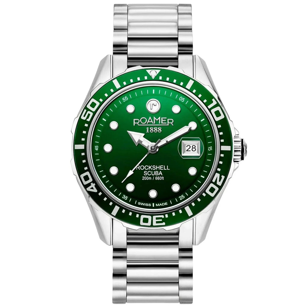Roamer Rockshell Mark III Scuba Men's Green Watch