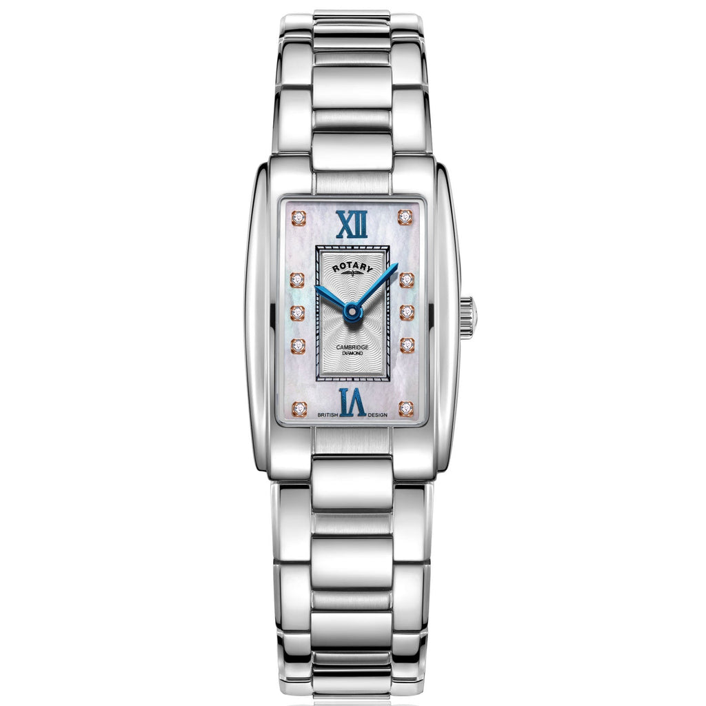 Rotary Cambridge Ladies White Watch