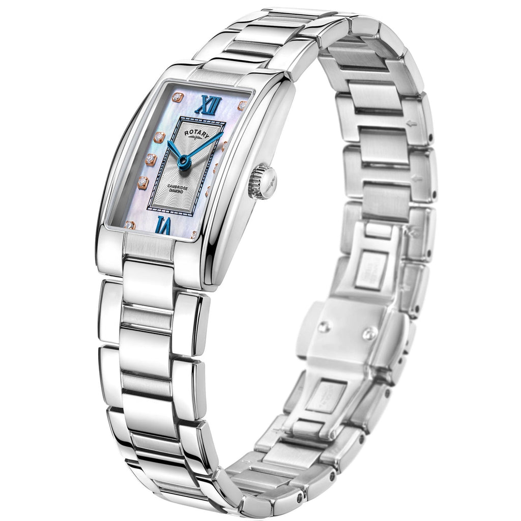 Rotary Cambridge Ladies White Watch